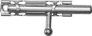 ЗТ-19305, 65 мм, покрытие белый цинк, накладная задвижка (37730-65)