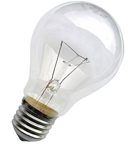 Лампа накаливания (ЛОН) Е27 75Вт прозрачная