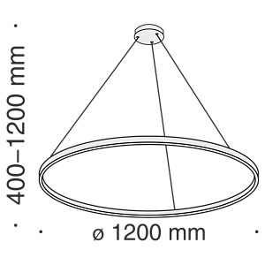 Подвесной светильник Maytoni MOD058PL-L65BS4K