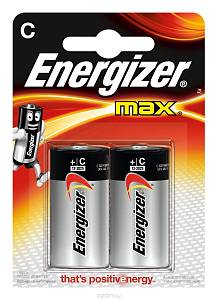 Батарея Energizer MAX C-LR14 1,5V 2 шт.