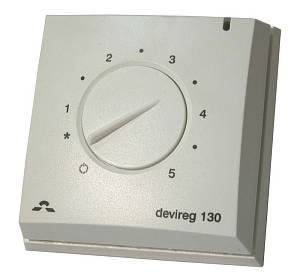 Терморегулятор DEVIreg 130 с датчиком пола